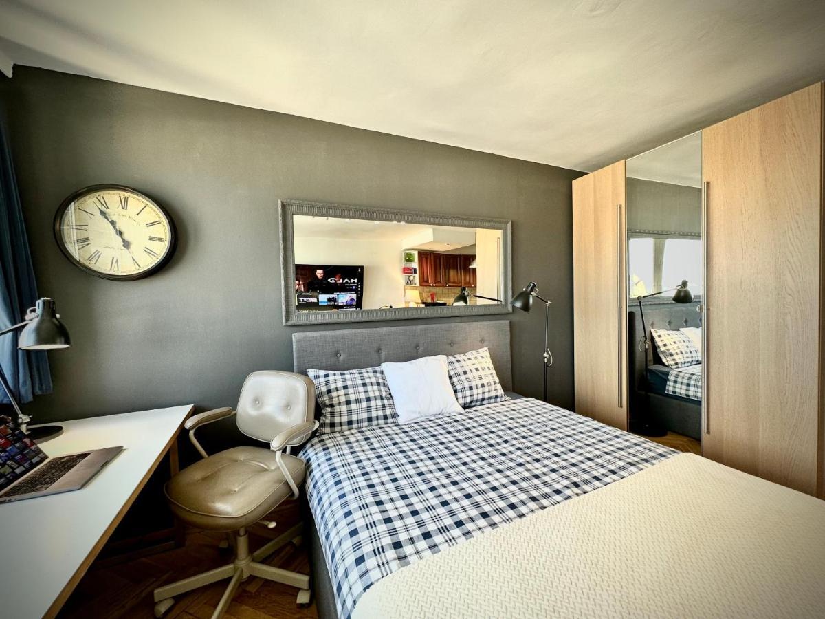 Super Apartament White Warszawa 2X Metro Scisle Centrum Wifi 300 Mbs New Экстерьер фото