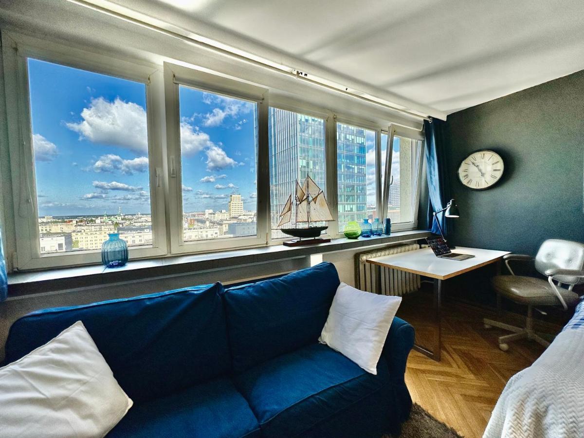 Super Apartament White Warszawa 2X Metro Scisle Centrum Wifi 300 Mbs New Экстерьер фото