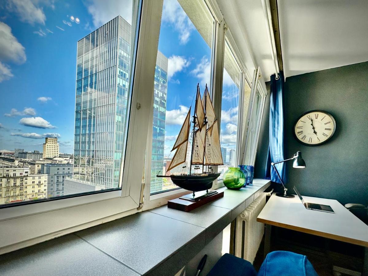 Super Apartament White Warszawa 2X Metro Scisle Centrum Wifi 300 Mbs New Экстерьер фото