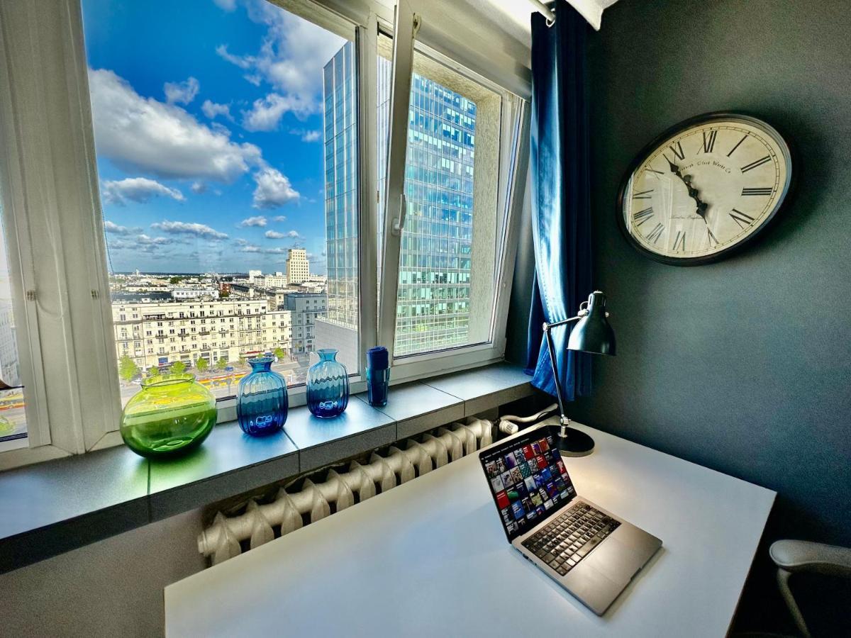 Super Apartament White Warszawa 2X Metro Scisle Centrum Wifi 300 Mbs New Экстерьер фото