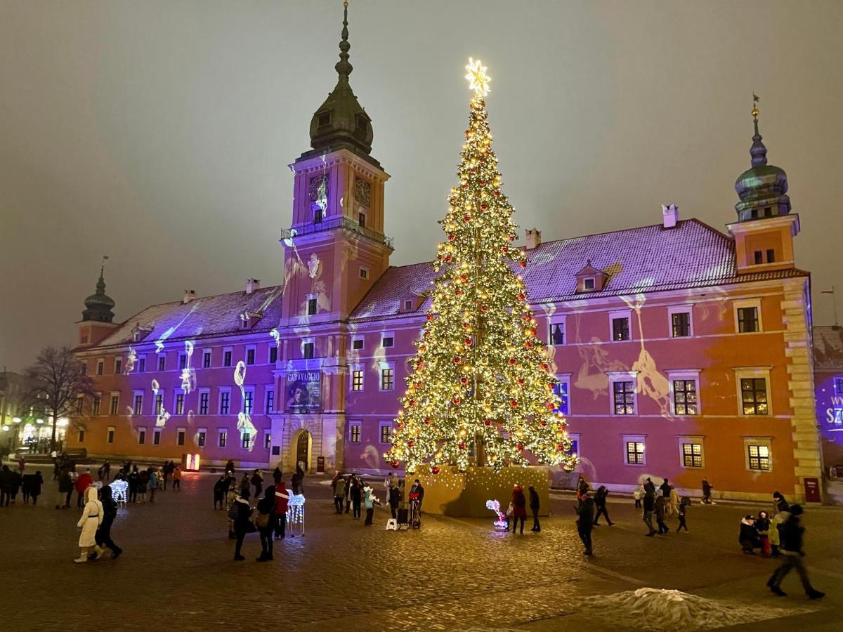 Super Apartament White Warszawa 2X Metro Scisle Centrum Wifi 300 Mbs New Экстерьер фото