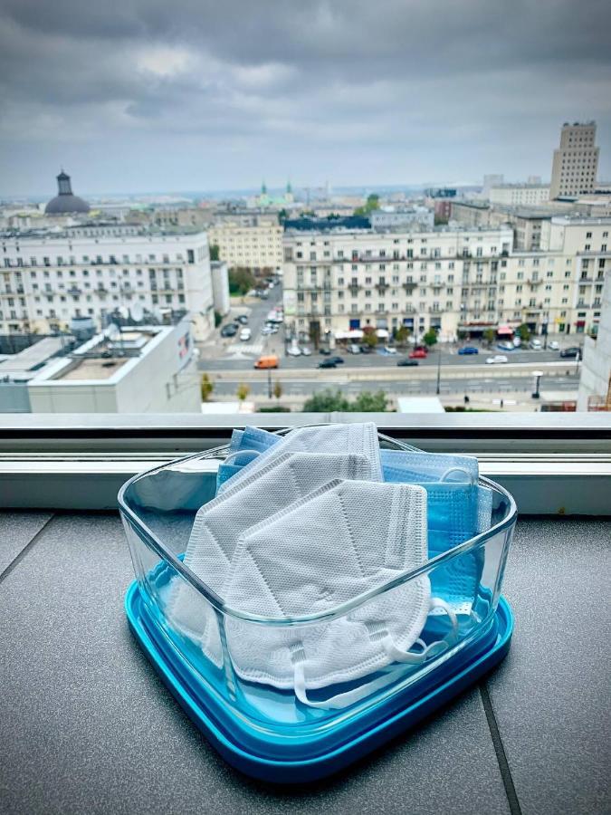 Super Apartament White Warszawa 2X Metro Scisle Centrum Wifi 300 Mbs New Экстерьер фото