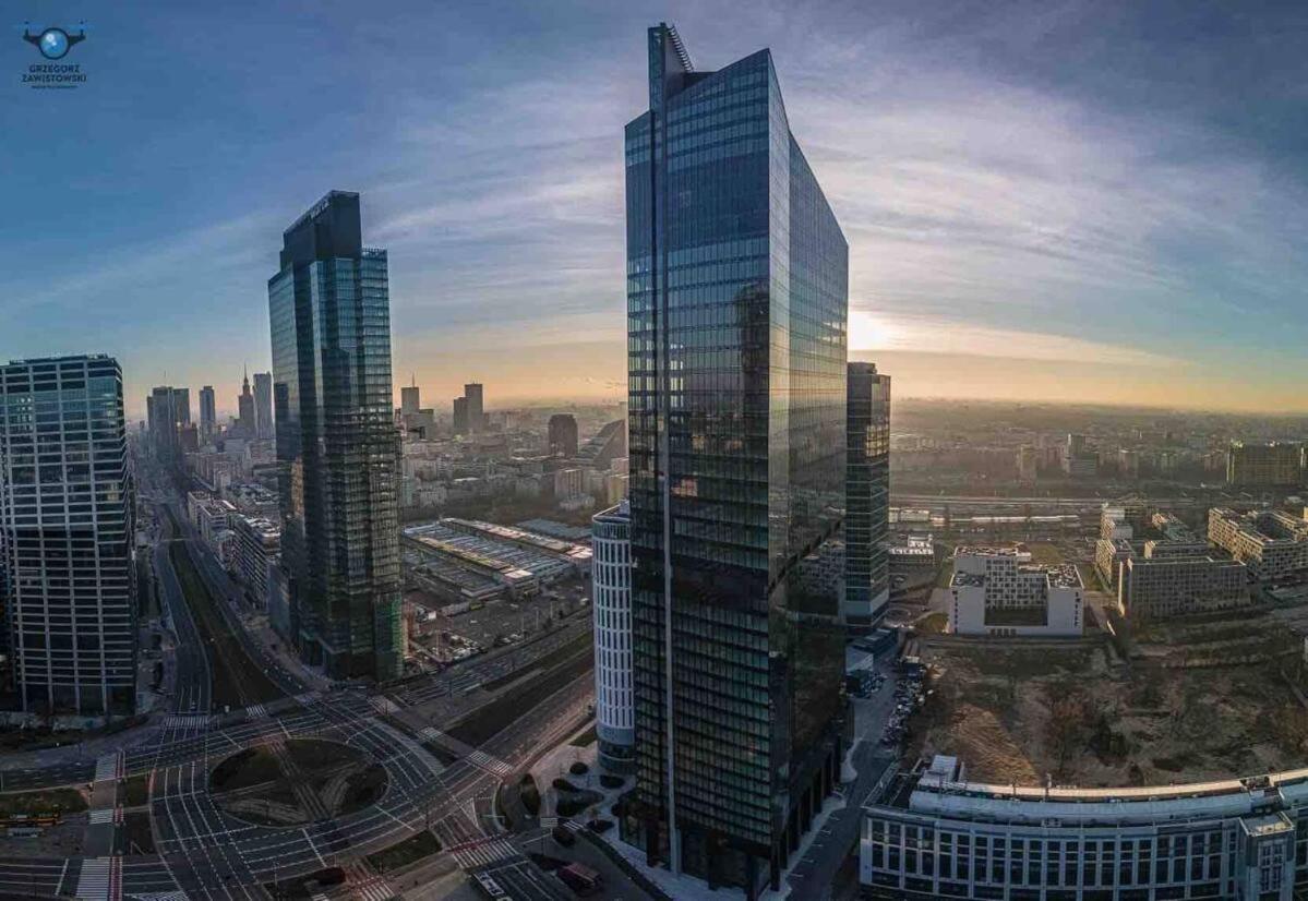 Super Apartament White Warszawa 2X Metro Scisle Centrum Wifi 300 Mbs New Экстерьер фото